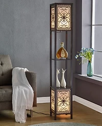 Artiva Usa Infinity 64" Heart Shelf Floor Lamp