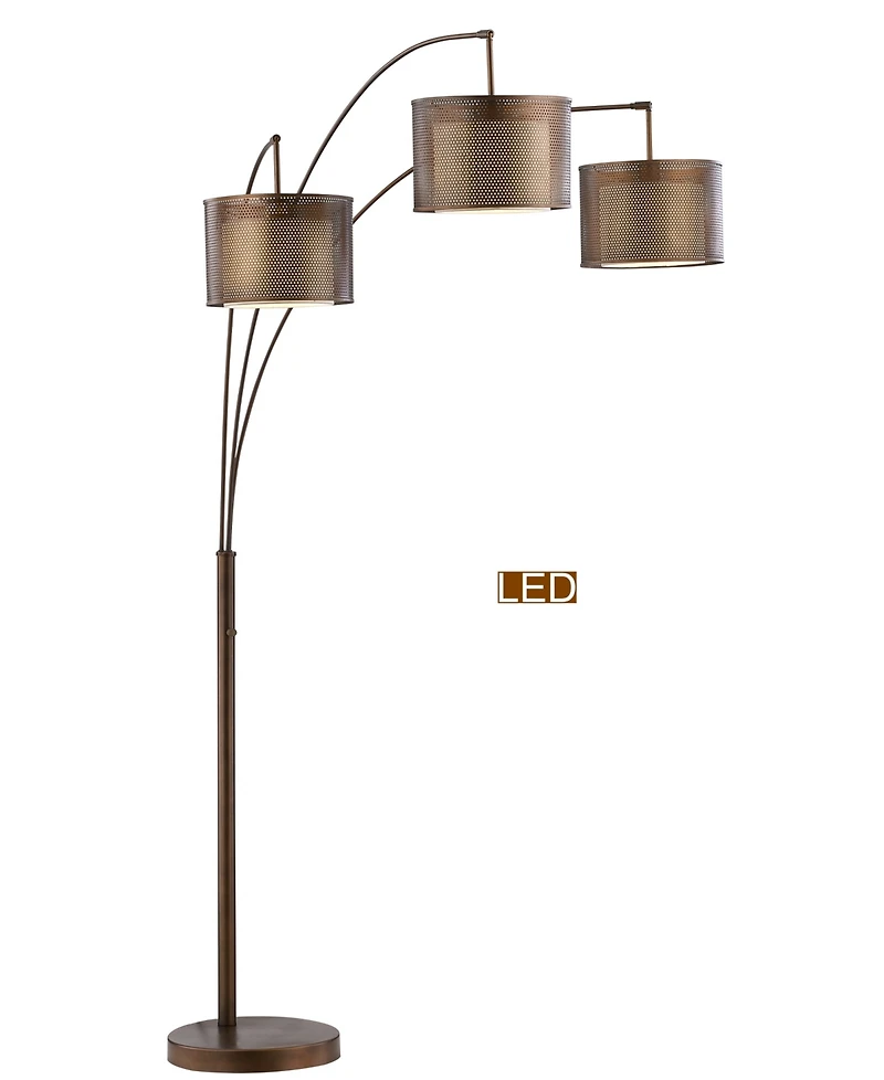 Artiva Usa Lumiere Ii 83" Led Arched Floor Lamp with Dimmer