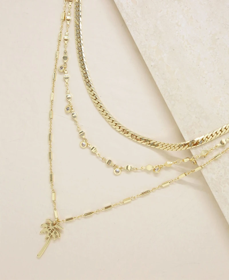 Ettika West Palm Layered Necklace
