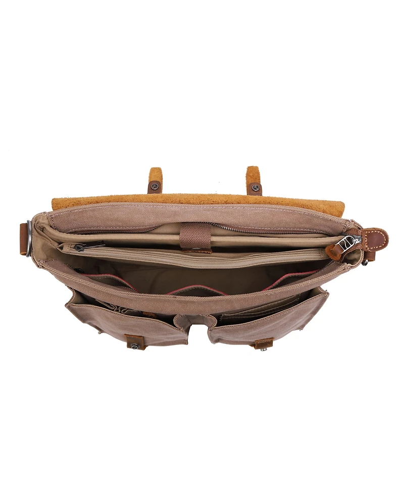 Tsd Brand Hudson Canvas Messenger Bag