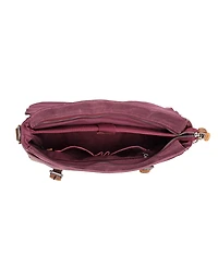 Tsd Brand Stone Creek Waxed Canvas Briefcase