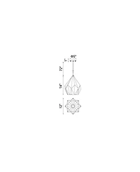 Cwi Lighting Oxide 1 Light Down Pendant