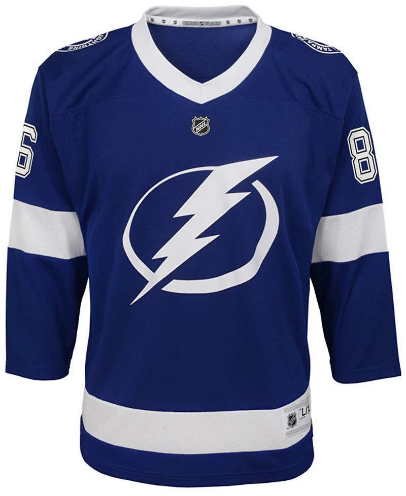 Outerstuff Big Boys Nikita Kucherov Tampa Bay Lightning Player Replica Jersey
