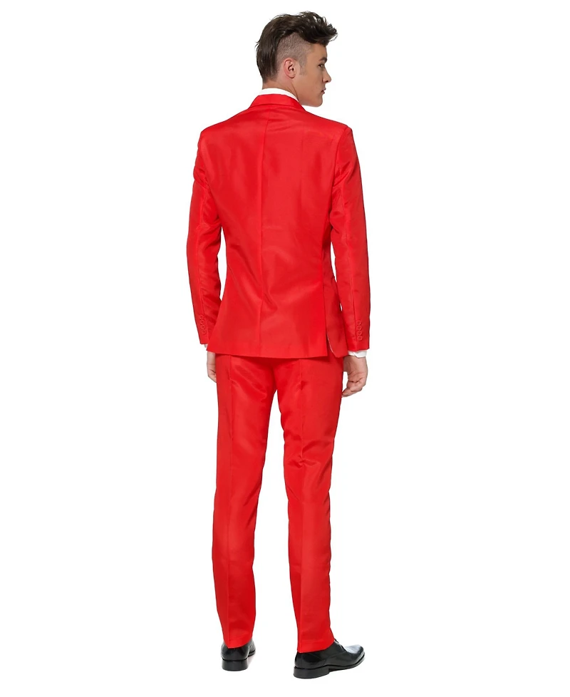 Suitmeister Men's Party Costumes - Solid Color Suit Halloween Outfit Pink