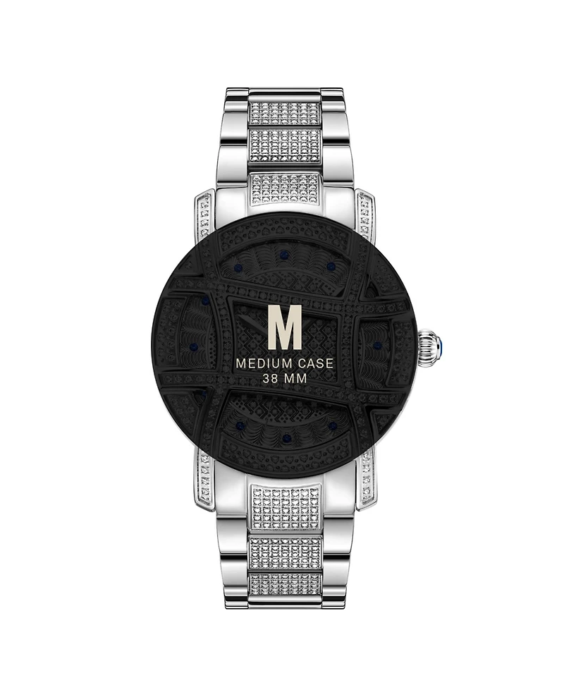 Jbw Women's Olympia Platinum Series Diamond (2 1/2 ct. t.w.) Stainless Steel Watch, 38Mm
