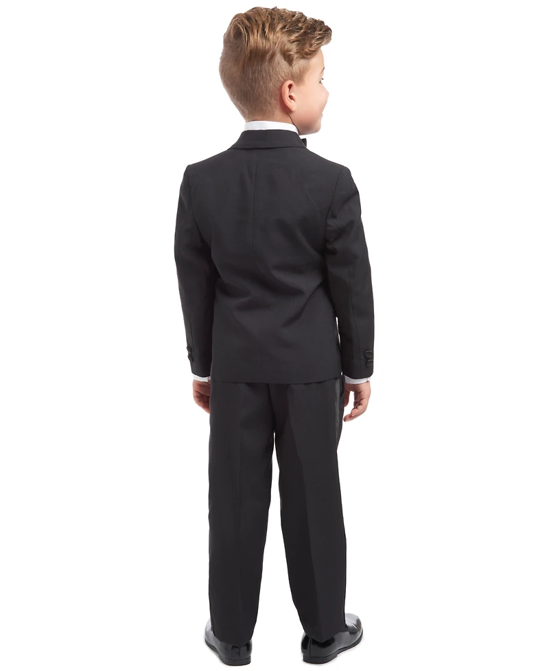 Nautica 4-Piece Tuxedo Suit, Shirt & Bowtie, Toddler and Little Boys