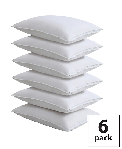 Fresh Ideas 100% Cotton 6-Pack Pillow Protectors