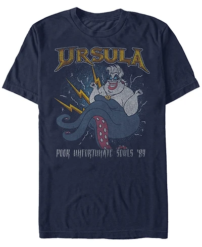 Disney Men's Little Mermaid Ursula Quote Portrait, Short Sleeve T-Shirt