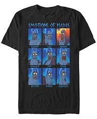 Disney Men's Hercules Hades Emotions, Short Sleeve T-Shirt