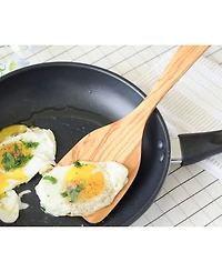 BeldiNest Olive Wood Pan Paddle Spatula