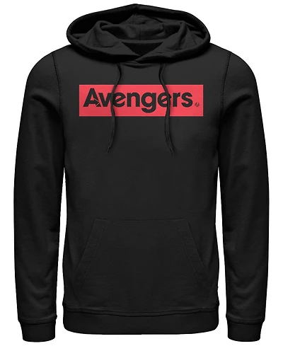 Marvel Men's Avengers Classic Logo, Pullover Hoodie