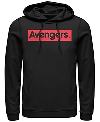 Marvel Men's Avengers Classic Logo, Pullover Hoodie