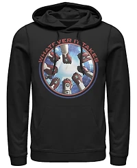 Marvel Men's Avengers Endgame Whatever It Takes Fist Bump, Pullover Hoodie
