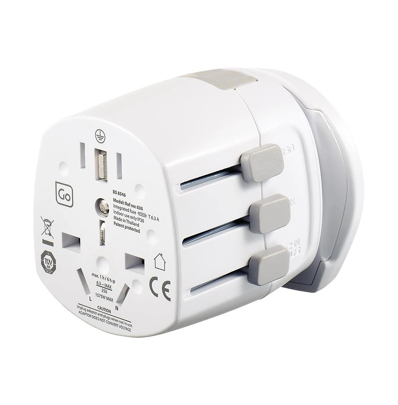 Go Travel Worldwide Adapter