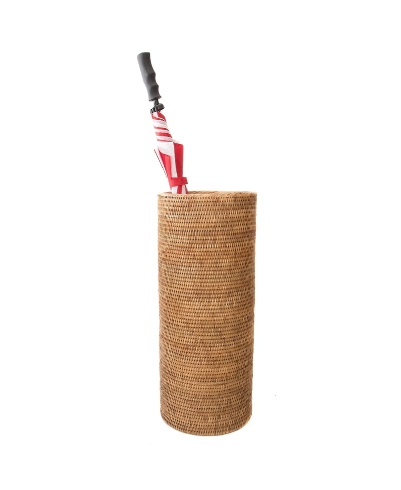 Artifacts Rattan Round Umbrella Basket