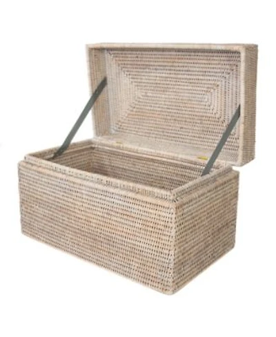 Artifacts Trading Company Artifacts Rattan Rectangular Hinged Chest/Trunk
