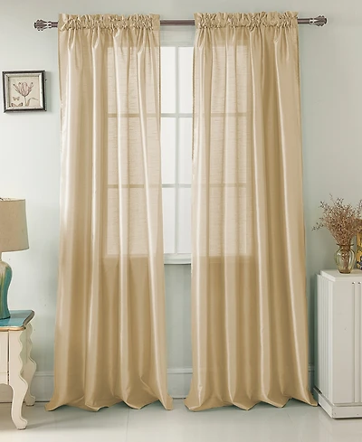 Rt Designers Collection Nikki Premium Rod Pocket Curtain Panel