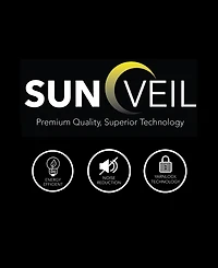 SunVeil Vanderbilt Extra Wide Blackout Window Curtain, 52"x95"