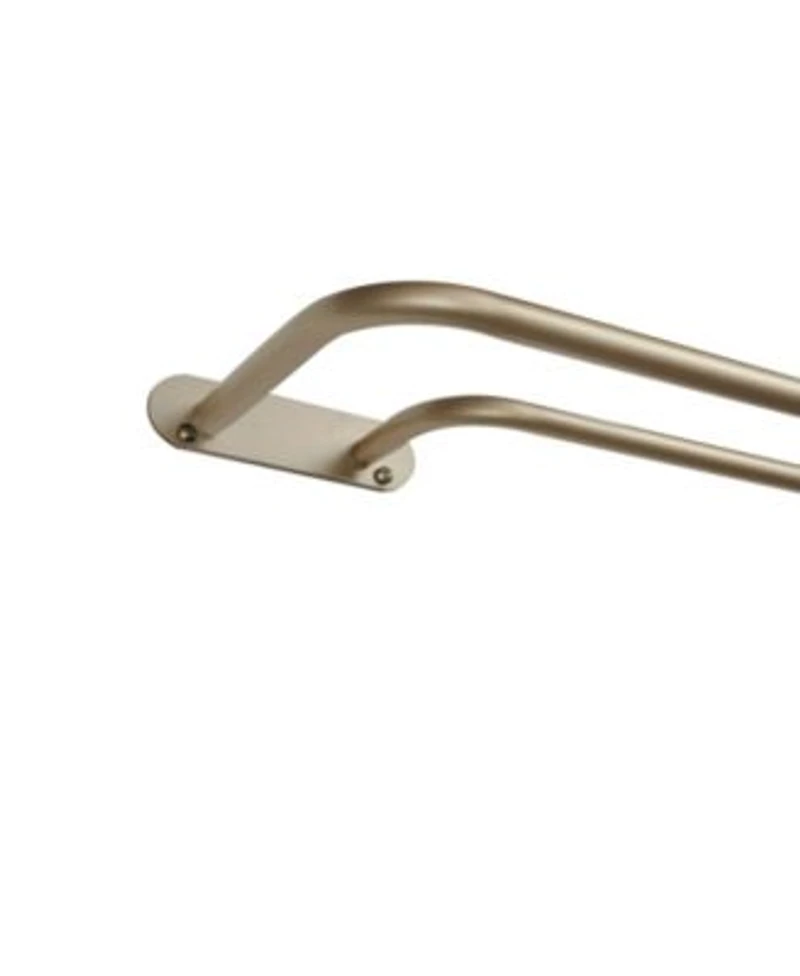 Exclusive Home Fetter Wrap Around Double Curtain Rod