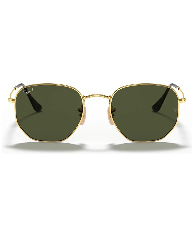 Ray-Ban Unisex Polarized Sunglasses, RB3548N Hexagonal Washed Evolve