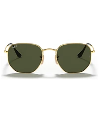 Ray-Ban Unisex Polarized Sunglasses, RB3548N Hexagonal Washed Evolve