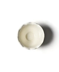 Coton Colors by Laura Johnson Signature White 9" Ruffle Bowl
