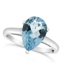 Sky Blue Topaz (3-3/8 ct. t.w.) Ring Sterling Silver. Also Available Rose Quartz (2-1/2