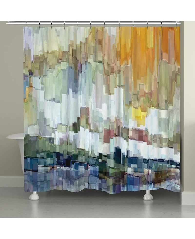 Laural Home Glacier Bay Shower Curtain, 71" x 72"