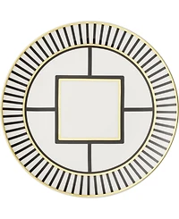 Villeroy & Boch Metro Chic Salad Plate Stripe Rim