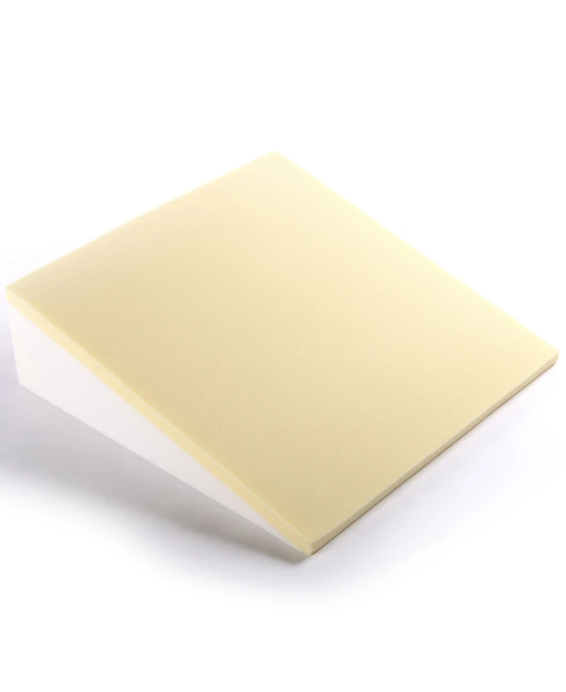 Cheer Collection Bed Wedge Pillow, 25" x 25"