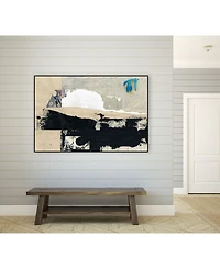 Giant Art 14" x 11" Modern Collage Vi Art Block Framed Canvas