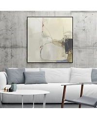 Giant Art 30" x 30" Pique Vi Art Block Framed Canvas