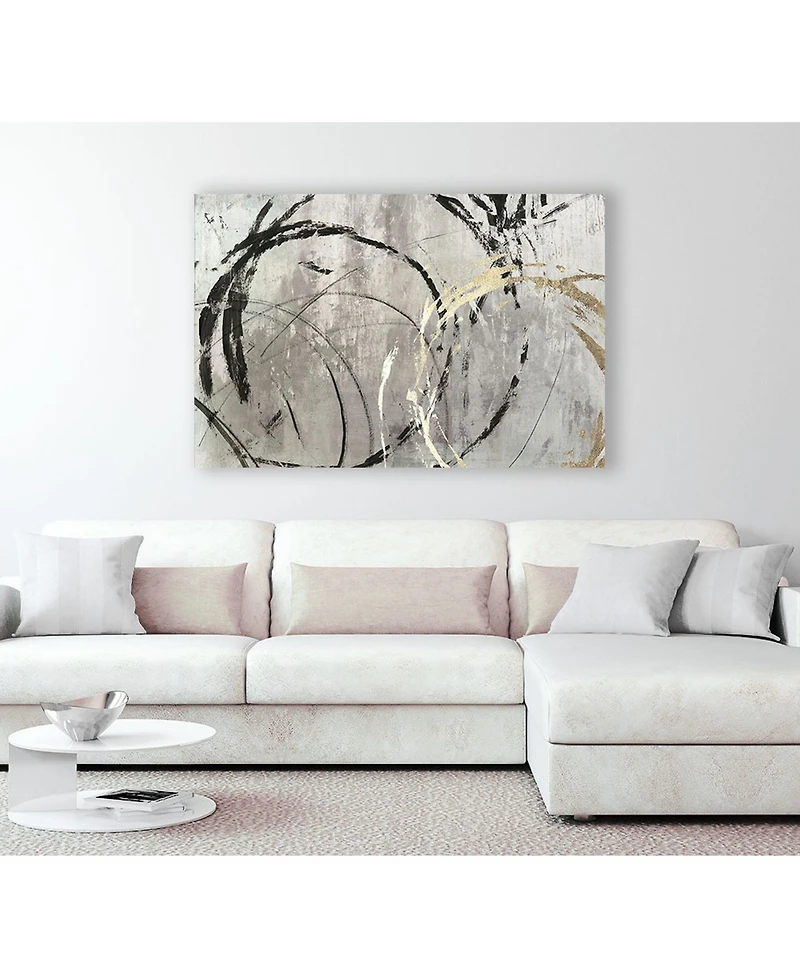 Giant Art 24" x 18" Abstract I Museum Mounted Canvas Print