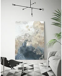 Giant Art 40" x 30" Ocean Splash Ii Version Museum Mounted Canvas Print