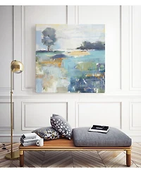 Giant Art 20" x 20" Rocky Fields Museum Mounted Canvas Print
