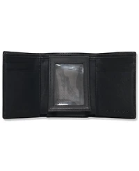Perry Ellis Portfolio Men's Leather Park Avenue Trifold Wallet