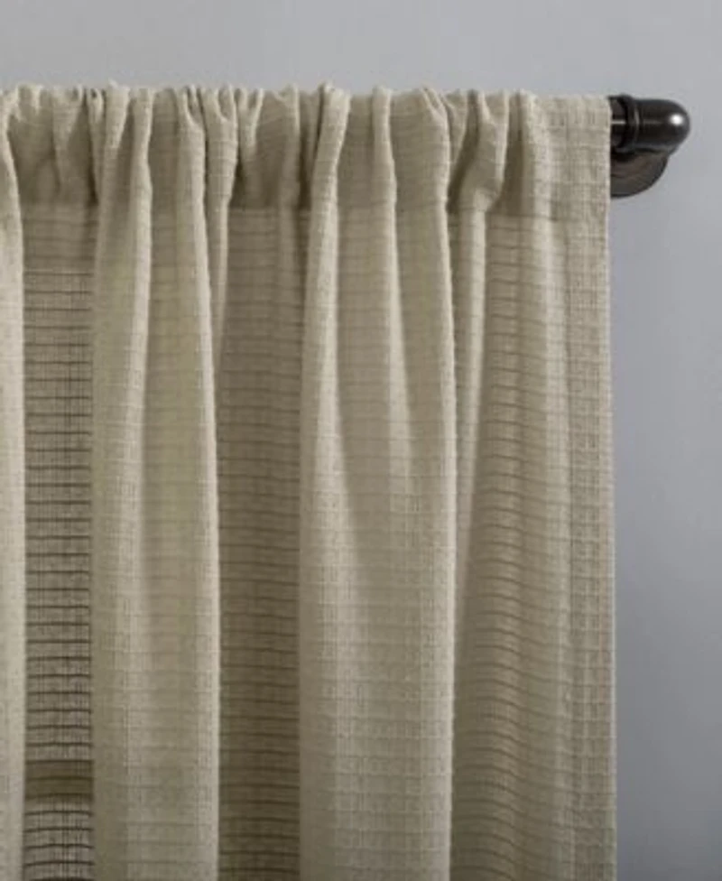 Clean Window Waffle Texture Anti Dust Curtain Collection