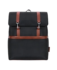 Mcklein Element 17" Nylon Flap-Over Laptop Tablet Backpack