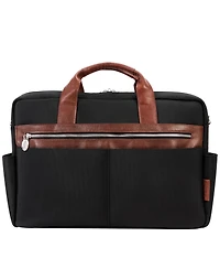 Mcklein Southport 17" Nylon Dual-Compartment Laptop Tablet Briefcase