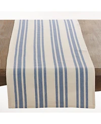 Saro Lifestyle Dauphine Collection Striped Design Table Runner