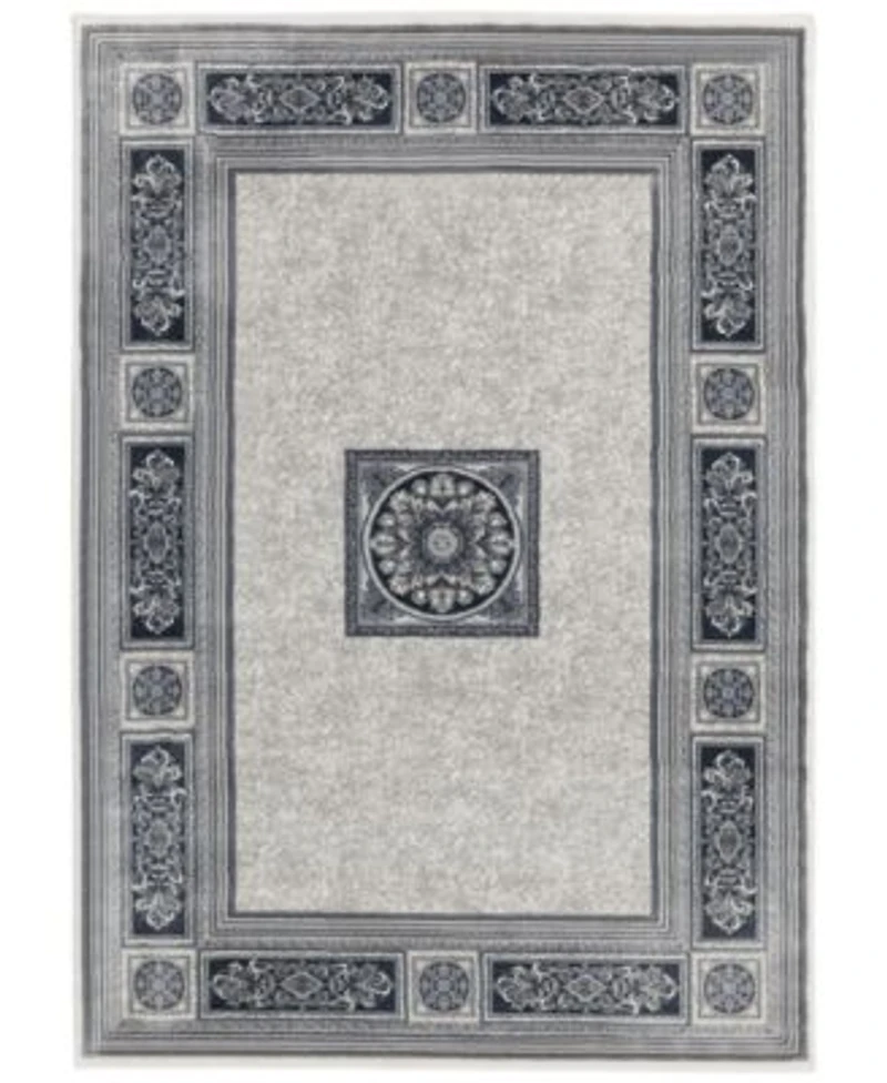 Closeout Km Home Sanford Milan Gray Rug Collection