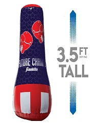 Franklin Sports Inflatable Punching Bag Glove Set - Future Champs
