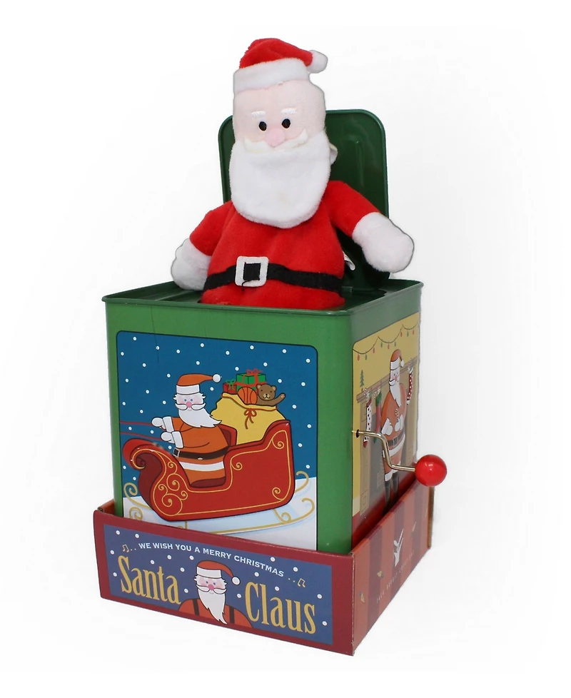 Jack Rabbit Creations Inc. Santa Clause Jack In The Box Toy