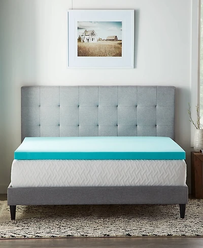 Lucid Dream Collection 3" Gel Foam Mattress Topper, Twin Xl