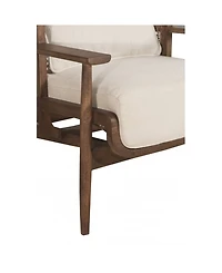 Union Home Accent Chair with Handwoven Cane