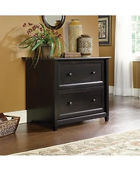 Sauder Edge Water File Cabinet, Estate finish