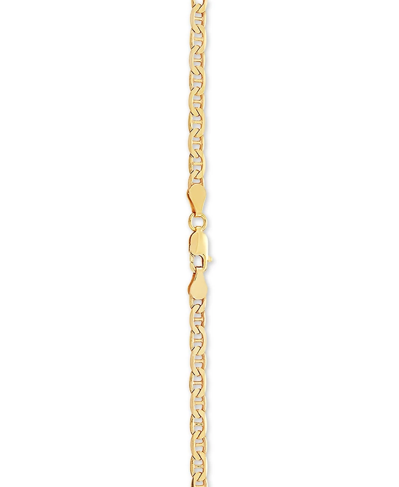 Mariner Link 22" Chain Necklace (3-1/2mm) 18k Gold-Plated Sterling or SilverSilver