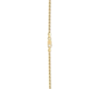 Rope 20" Chain Necklace in 18k Gold-Plated Sterling Silver