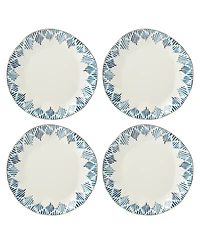 Lenox Blue Bay Dinner Plate Set/4 Ikat