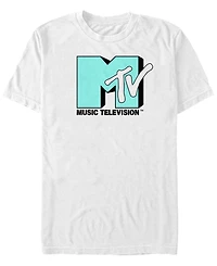 Fifth Sun Men's Mint Blue Green Logo Short Sleeve T- shirt